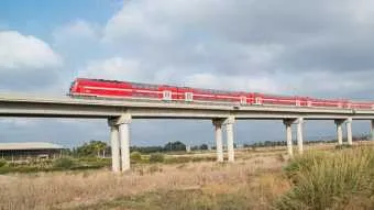 שיא חנוכה ברכבת ישראל. 