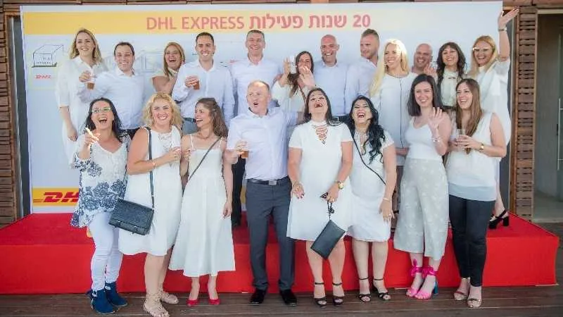 עובדי החברה חוגגים עשרים שנות פעילות בישראל 