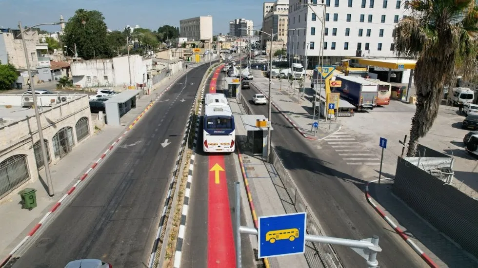 נתיבי תח״צ ברמלה. צילום: לביא אוויר 