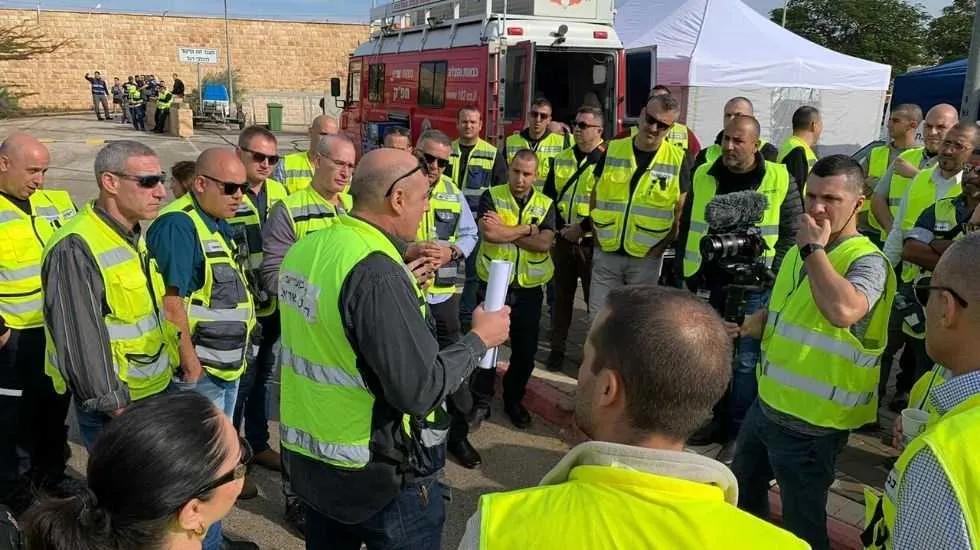 תרגיל חירום בהשתתפות מאות עובדים