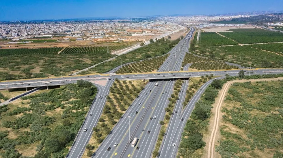 הדמייה של המחלף המשודרג. הדמייה באדיבות טוטם