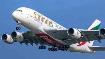 מטוס איירבוס דגם A380 של חברת אמירייטס