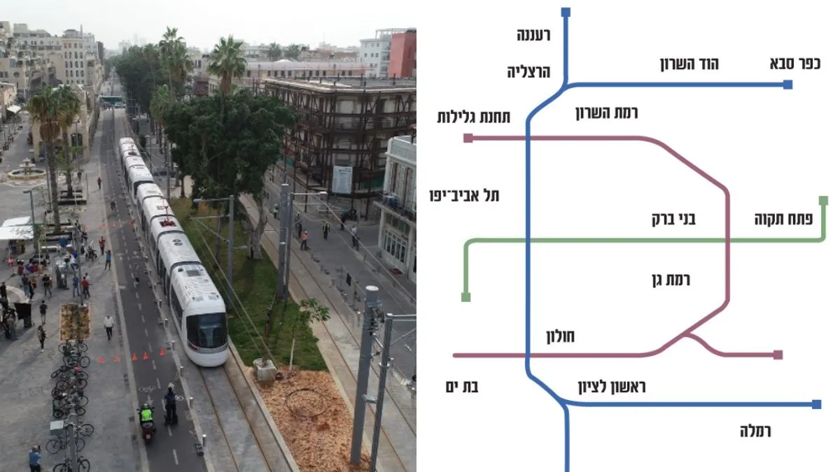 צילומים באדיבות חברת נתיבי תחבורה עירוניים (נת״ע)